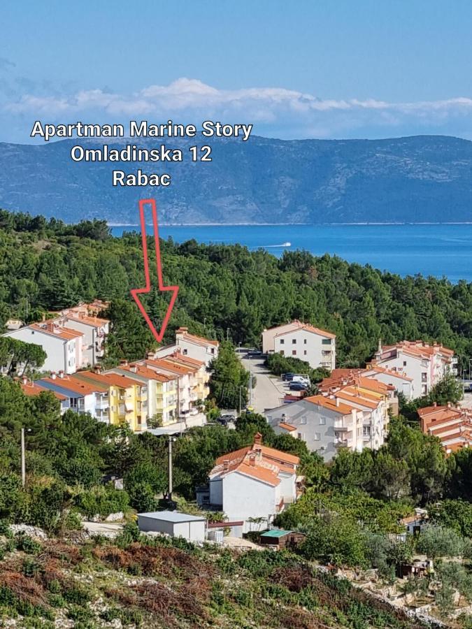 Apartment Marine Story Рабац Экстерьер фото